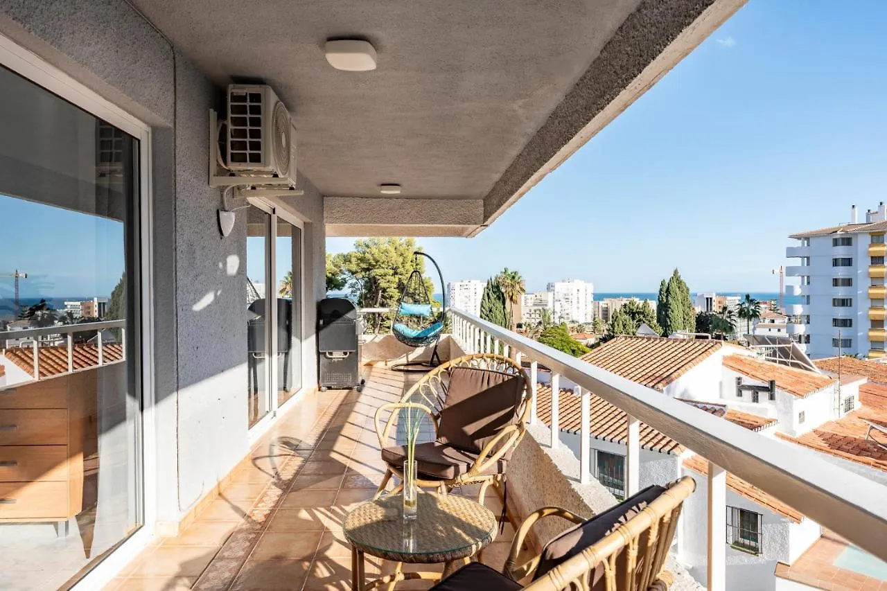 דירות בנאלמדנה Sunny 2Br Pool Terrace Seaview